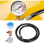 Ce kit de r�paration comprend une soupape de s�curit�, un manom�tre 0 - 200 psi et un tuyau d'assemblage ...