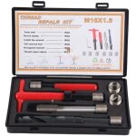 Kit de r�paration de filetage 11 pi�ces, outil d'insertion filet� pour cl� � taraud torsad�e en acier ...
