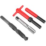 Kkmoon - kit de rparation filetage m16x1. 5 - 11 pices en acier inoxydable - tarauds, forets et outils ...
