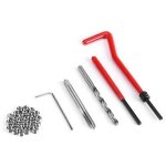 Kit de réparation de filetage m8 ulisem 30 pièces, foret hélicoïdal en acier inoxydable, insert de clé ... Kit de réparation de filetage m8 ulisem 30 pièces, foret hélicoïdal en acier inoxydable, insert de clé ...