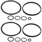 Kit de rparation / mise  niveau de bagues d'tanchit doubles pour bmw v8 m62tu m62 vanos range rover ...
