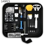 Kit de r�paration de montres - ensemble d'outils de barre de ressort professionnel - 149pcs - noir