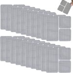 Kit de r�paration de moustiquaire (60 pcs, 3 tailles), r�paration de fen�tres, fibre de verre, pour moustiquai ...