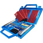 Kit de r�paration de pneus 53 pi�ces, kit de r�paration de pneus de voiture portable, kit de r�paration ...