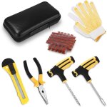Kit reparation pneu portables voiture, kit reparation pneu � plat de crevaison, outillage de r�paration ...