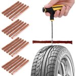 Kit de r�paration pneu tubeless 20 pi�ces - pneu tubeless route - r�paration pneu ext�rieur en cas de ...