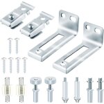 Kit de r�paration de quincaillerie pour portes pliantes, quincaillerie pour portes de placard de 3 / ...