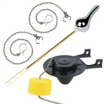 Kit de r�paration de r�servoirs de toilettes �conomes en eau avec boule flottante stable et clapet, valves ...
