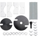 Kit de r�paration de tuyau de dent d'�chappement 2 temps, outil de retrait de moto de remplacement pour ...