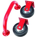 Virax - kit roues 200912 avec poigne pour tables de monteur