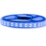 Kit ruban professionnel 5050 - 120 leds / m - 5 m�tres bleu �tanche (ip67) longueur: 5 m�tres - transformateur ...