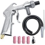 Kit de sablage au jet de sable pistolet d'alimentation par siphon pour sablage buse pour �liminer la ...