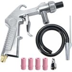 Kit de sablage, pistolet de sablage � alimentation par siphon, buse antirouille, sablage abrasif pour ...