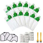 Kit de sacs d'aspirateur kobold compatible avec vorwerk kobold vk140 vk150 - a
