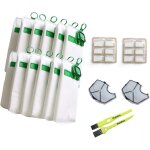 Kit sac aspirateur compatible pour vorwerk kobold vk140 vk150 avec filtre remplacement fx