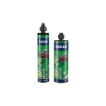 Kit scellement chimique avec: cheville chimique polyester sans styr�ne, canules, tamis plastiques et ...