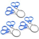Kit de scie � fil en acier inoxydable (lot de 3), scie d'urgence, scie � fil pour le camping, mini scie ...