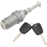 Kit serrure + barillet pour porte avant gauche citroen c2 c3 c3 pluriel + 2 cl�s