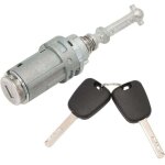 Kit serrure + barillet pour porte avant gauche citroen c2 c3 c3 pluriel + 2 cls