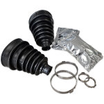 Kit soufflets de cardan auto universel avec colliers et graisse - 8 pcs