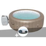 Bestway ? spa gonflable rond airjet 4 / 6 places ? 140 jets de massage ? diam�tre 1, 96m ? hauteur 71cm ...