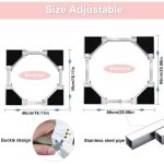 Kit de superposition pour lave - linge et s�che - linge, antid�rapant, gain de place, plage de r�glage ...