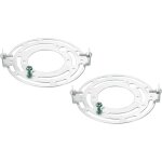 Kit de support de fixation universel pour luminaire, 110 mm (4, 33 po), 2 ensembles de barres transversales ...