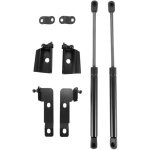 Kit support levage capot avec v�rins � gaz pour nissan navara d40 2004 - 2018 mod�le r51