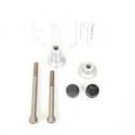 Kit support tampon pare carter lsl pour moto suzuki 600 gsxr