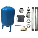 Aquasystem - kit surpresseur eau vertical 200l - 1' avec pressostat et manomètre Aquasystem - kit surpresseur eau vertical 200l - 1' avec pressostat et manomètre