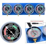Kit de synchronisation de carburateurs 4 cylindres avec manom�tre � d�pression et jauges d'�quilibrage ...