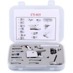 Ce kit de synchronisation de pieds - de - biche pour machines � coudre, compos� de 15 pi�ces, comprend ...