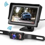 Kit de systme de camra de recul pourvoiture / camion / fourgonnette / camionnette / rv 4. 3? moniteur ...