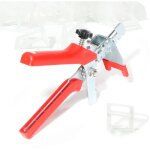 Kit syst�me de nivellement - avec 100 croisillons 1, 0 mm & 1 pince - aide pose carrelage pour carreaux ...