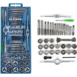Kit de taraud et fili�re, m3 - m12 taraud et fili�res matrice m�trique en acier avec cl� � cliquet r�glable, ...