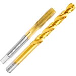 Kit de tarauds et tarauds m8 x 1, 25 et forets de 6, 75 mm, hssg, kit de tarauds d'incision, tarauds ...