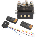 Kit de t�l�commande de treuil sans fil 12v, contr�leur de treuil �lectrique atv utv.