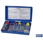 Kit pour le test du ph et du chlore pour piscines entretien des piscines