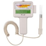Kit de testeur de compteur d'eau de chlore ph, moniteur num�rique portable d'analyse