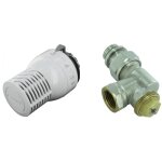 Kit thermostatique sensity querre inverse 3 / 8jt - inclus tte thermostatique sensity m30 + corps thermostat ...