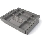 Kit tiroir organisateur et rack ajustable quartz pour armoires, glissières extension totale et à fermeture ... Kit tiroir organisateur et rack ajustable quartz pour armoires, glissières extension totale et à fermeture ...