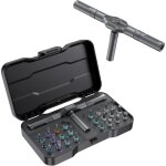 Kit de tournevis magntique 24 en 1, mini - tournevis  cliquet  monter soi - mme, kit de tournevis ...