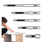 Kit de tournevis de pr�cision - jeu de 6 embouts magn�tiques en chrome vanadium - tournevis de rechange ...