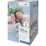 Planet spa - kit traitement spa avec parfum coco vanille - 6 mois - 6 en 1 pour spas gonflables et portables ...