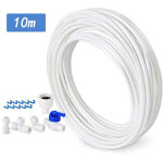 Kit de tuyau d'alimentation en eau pour r�frig�rateur universel 10 m, tuyau d'alimentation en eau avec ...