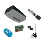 Kit ver13dms complet motorisation porte de garage came 24v 8k01mv - 012f came