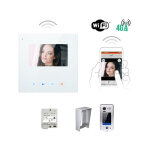 Kit video ao wifi 4, 3 pouces avec mmoire + camera saillie avec clavier  code automatisme online