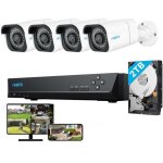 Reolink ? kit de vid�osurveillance 4 cam�ras ip poe 4k 8mp ? vision nocturne 30m ? d�tection intelligente ...