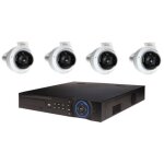 Kit de vid�osurveillance dahua dvr hcvr8208as3 et 4 cam�ras d�me hdcvi ptz sd502251hc