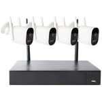 Kit de vid�osurveillance - pni - pni - wf662 - s - nvr 4 canaux - 4 cam�ras 2mp (1080p) - ip65